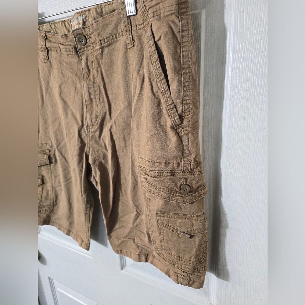 Men's Weatherproof Vintage Cargo Shorts Sz 34 R - Picture 3 of 5